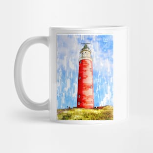 Lighthouse In Netherlands - For Lighthouse Lovers Mug